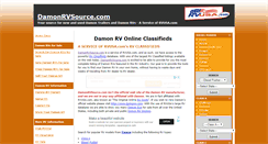 Desktop Screenshot of damonrvsource.com